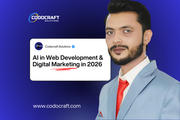 Ai In Web Development Digital Marketing How Businesses Will Grow Faster In 2026 - Codocraft Blog