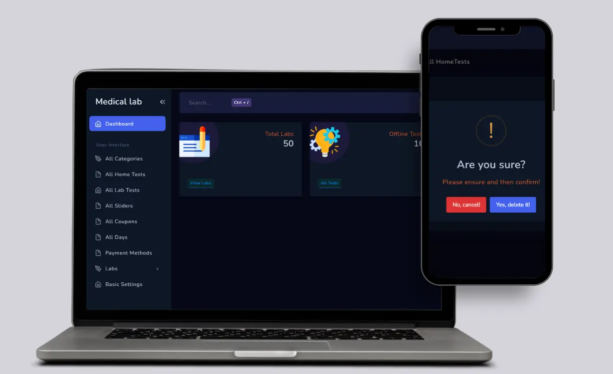 Laravel Pharmacy CMS with APIs - Web Projects Project - Codocraft Portfolio 2 | Built by Codocraft Solutions