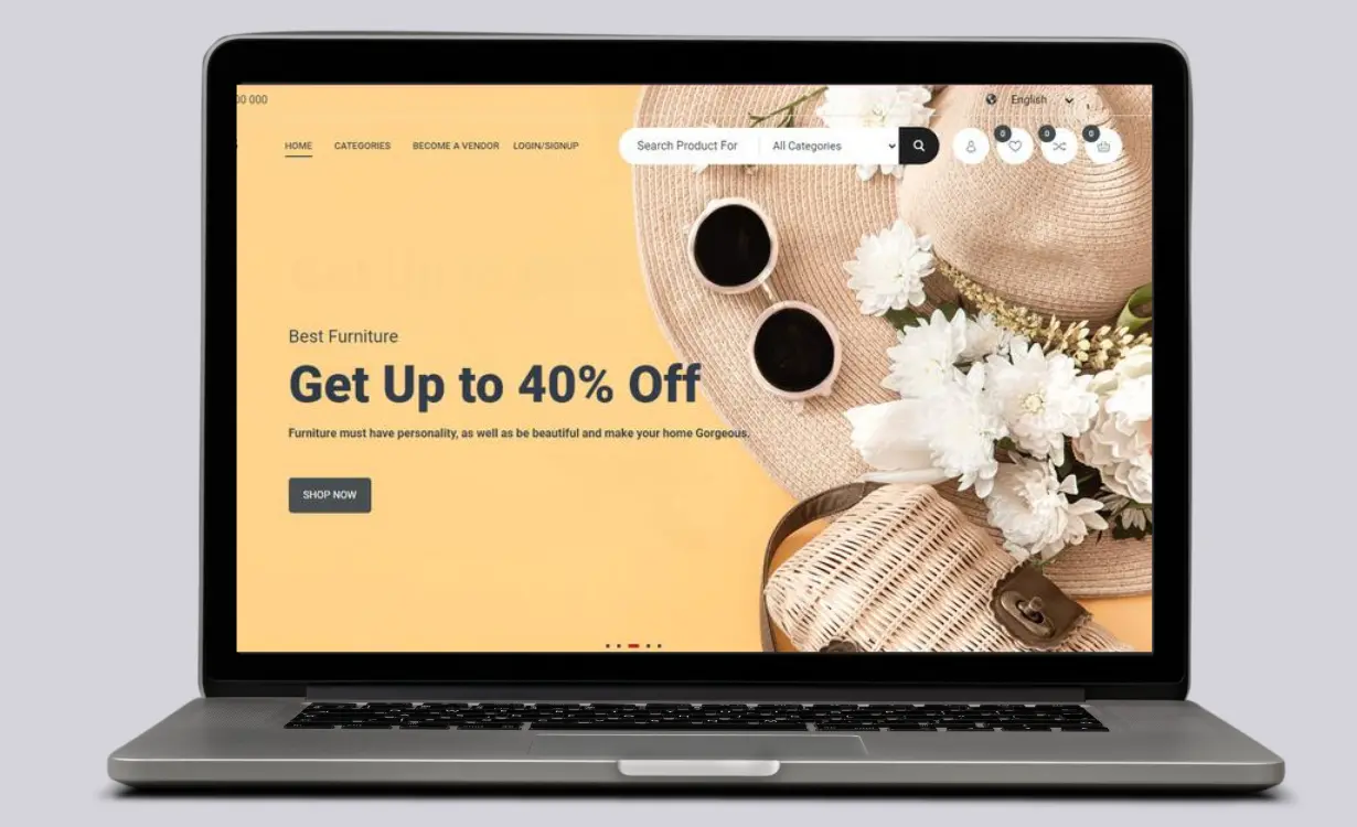Customized Laravel Website - E-com Projects Project - Codocraft Portfolio 1 | Built by Codocraft Solutions