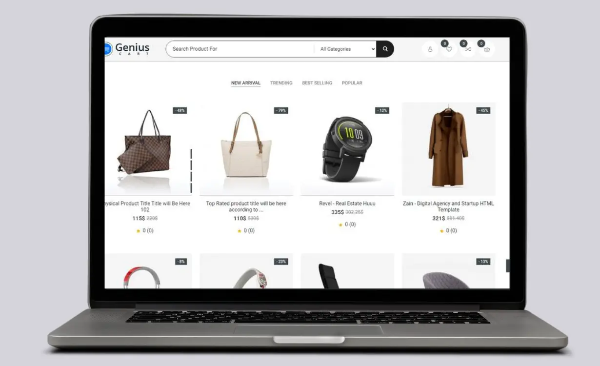 Customized Laravel Website - E-com Projects Project - Codocraft Portfolio 2 | Built by Codocraft Solutions