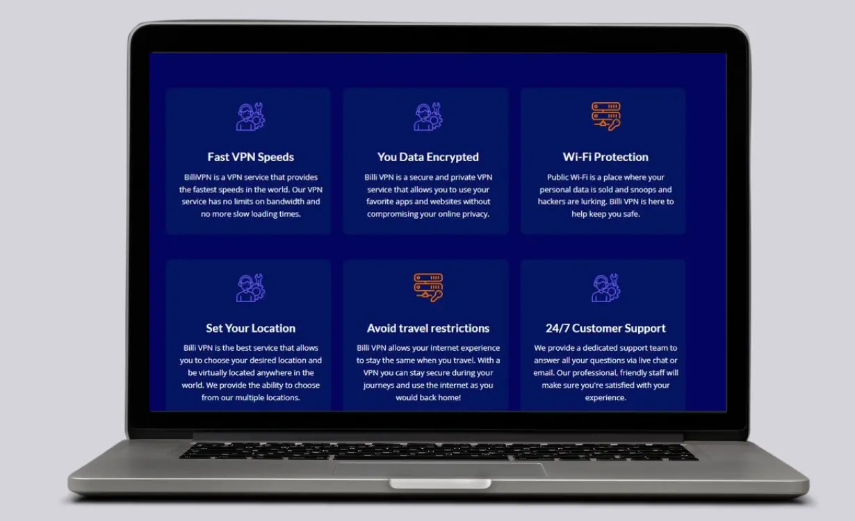 WordPress VPN Website - Web Projects Project - Codocraft Portfolio 2 | Built by Codocraft Solutions